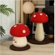 Internet Red Mushroom Cat Climbing Frame Grinding Claw Big Cat Scratch Column Sisal Ball Standing Cat Scratch Board Cat Tree Cat Toy