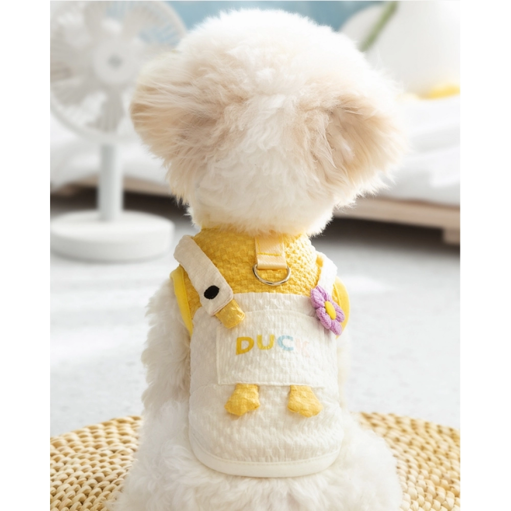 Cute cartoon funny traction vest for spring and summer dogs, small dogs, cats, pets, cat and dog clothes Cute cartoon funny traction vest for spring and summer dogs, small dogs, cats, pets, cat and dog clothes