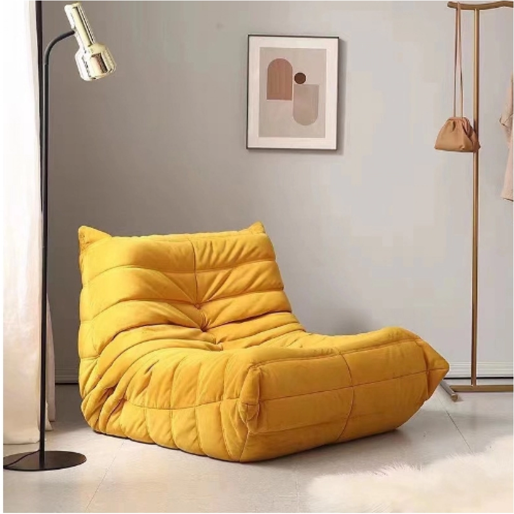 Lazy sofa, living room, bedroom dual-use, lazy chair, balcony, leisure lounge chair, modern minimalist caterpillar single Human sofa Lazy sofa, living room, bedroom dual-use, lazy chair, balcony, leisure lounge chair, modern minimalist caterpillar single Human sofa