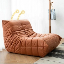 Lazy sofa, living room, bedroom dual-use, lazy chair, balcony, leisure lounge chair, modern minimalist caterpillar single Human sofa