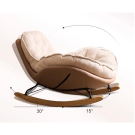 Lazy sofa, home rocking, single person, simple living room, bedroom, light luxury, penguin leisure rocking chair, balcony lounge chair